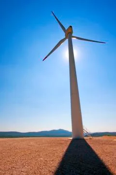 Wind turbine Stock Photos