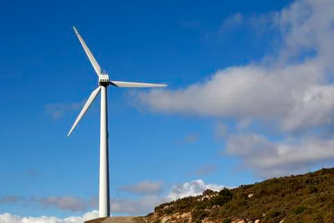 Wind turbine Stock Photos