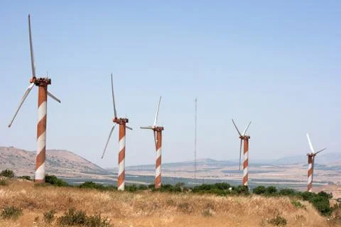 Wind turbine Stock Photos