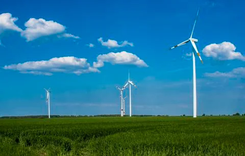 Wind turbine Stock Photos