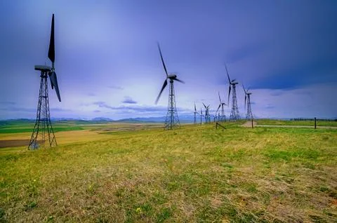 Wind Turbine 스톡 사진