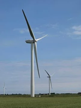 Wind turbine. Stock Photos