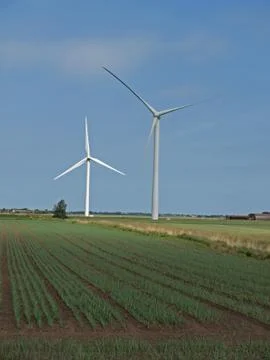 Wind turbine. Stock Photos