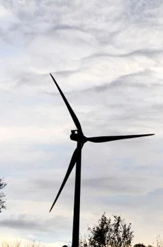 Wind turbine Stockfoto's