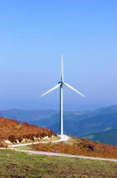 Wind turbine Stock Photos