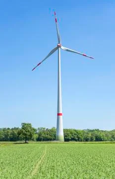 Wind turbine Stock Photos
