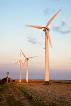 Wind turbine Stock Photos