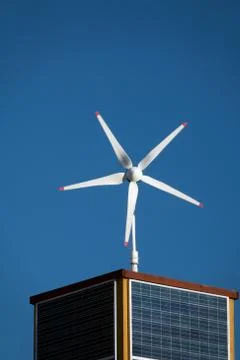 Wind turbine Stock Photos