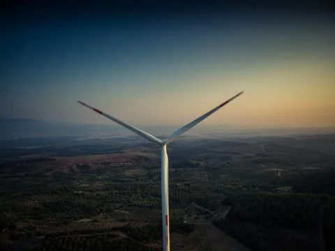Wind turbine Stock Photos