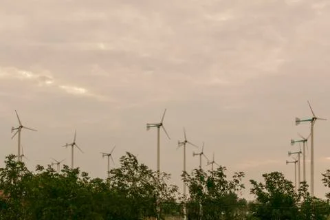 Wind turbine Stock Photos