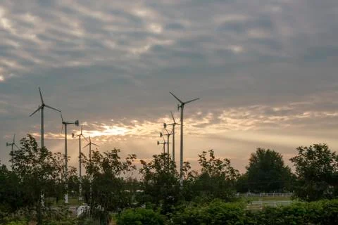 Wind turbine Stock Photos