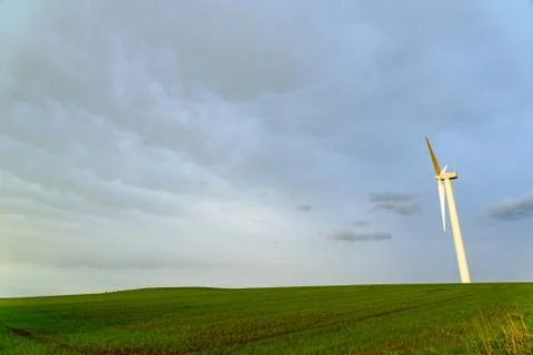 Wind turbine Stock Photos