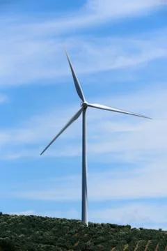 A wind turbine Stock Photos