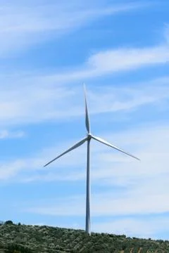 A wind turbine Stock Photos