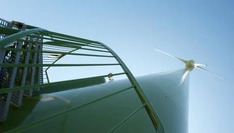 Wind turbine. Stock Photos