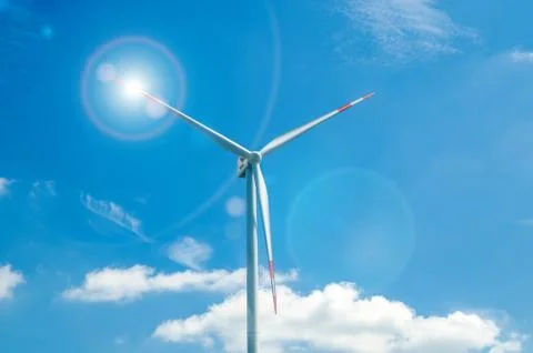 Wind turbine Stock Photos