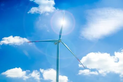 Wind turbine Stock Photos
