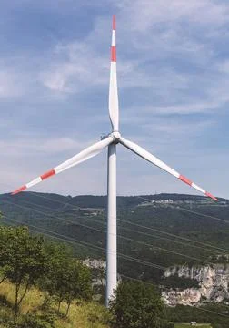A wind turbine Foto stock