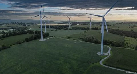 Wind Turbine Stock-Fotos