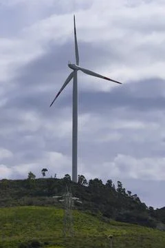 Wind turbine. 写真素材