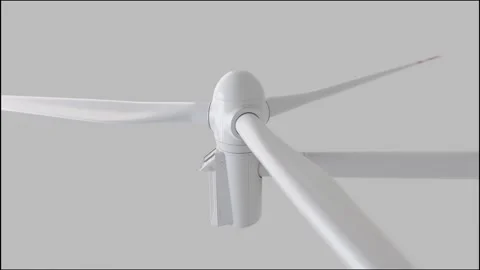 Wind turbine power generation wind power plant high quality video Stock Footage 151019244