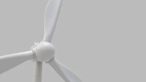 Wind turbine power generation wind power plant high quality 4k video Stock Footage 151019391