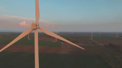Wind Turbine ProRes4K Stock Footage 231105386