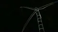 Wind turbine - renewable energy source (emboss fx) HD Footage