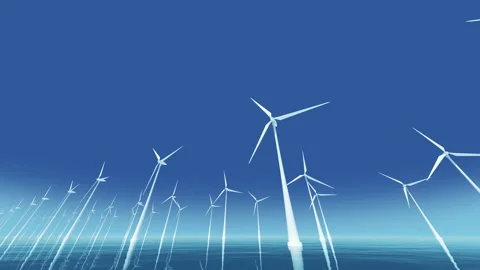 Wind Turbine Sd Stock Footage 264774918