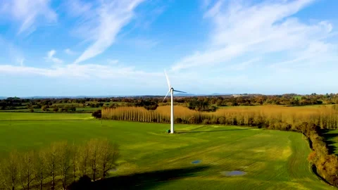 Wind Turbine Time-lapse 2 Stock Footage 222339071