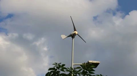 Wind turbine timelapse Stock Footage 68102766