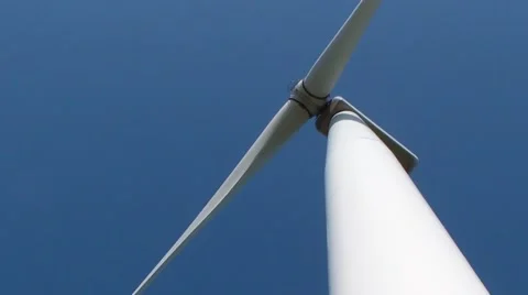 Wind Turbine Tower Stock Footage 52850566