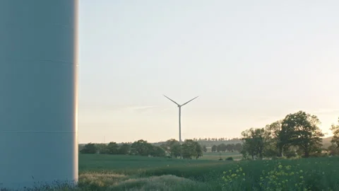 Wind turbine V1-0013 Stock Footage