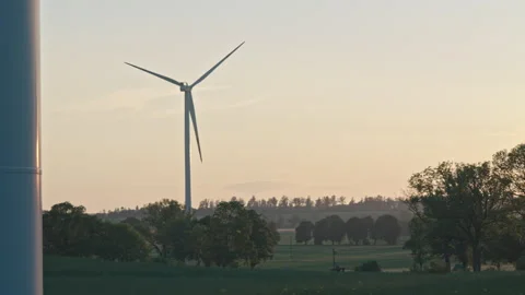 Wind turbine V1-0014 Stock Footage