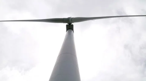 Wind Turbine view from below 库存影片 27800039