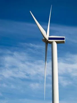 Wind turbine, wind mill Stock Photos