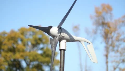 Wind turbine windmill Stock Footage 10710827