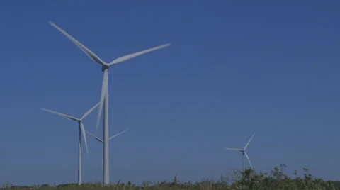 Wind turbine, windmill 스톡 동영상 51507161