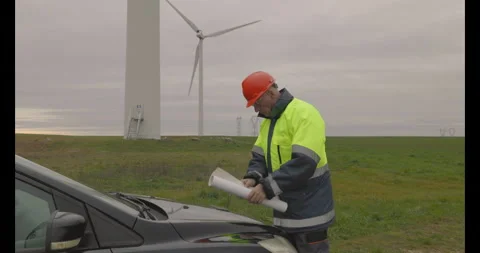 Wind turbine12 Stock Footage 293021136