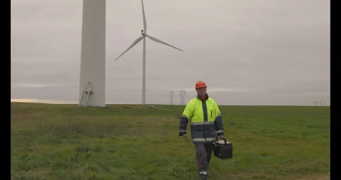 Wind turbine8 Stock Footage 293021128