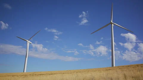 Wind turbines 012 Video stock 1117738