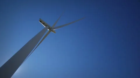 Wind turbines 018 Stock Footage 1107536