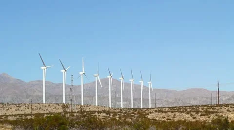 Wind Turbines 04 Stock Footage 8944784