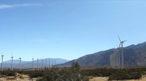 Wind Turbines 11 Stock Footage 8939907