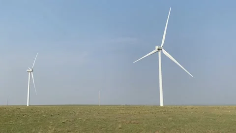 Wind Turbines 4K Stock Footage 138946315