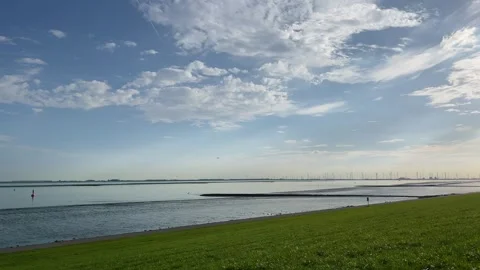 Wind turbines energy Stock Footage 250202587