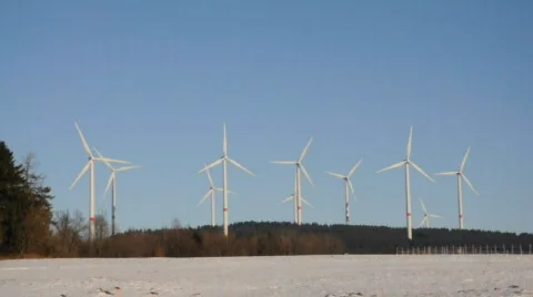 Wind Turbines Видео 307588