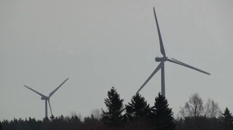 Wind Turbines 動画素材 24576009