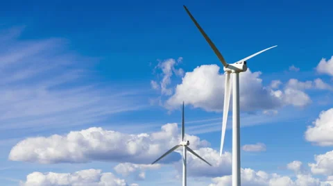 Wind Turbines Stock Footage 41721420