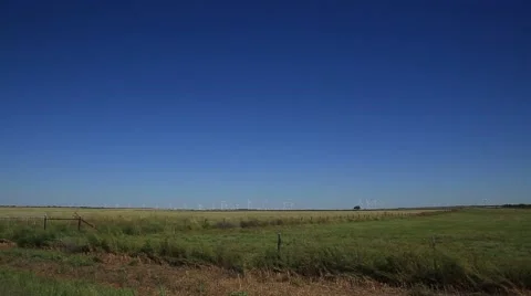 Wind Turbines Stock Footage 42677064